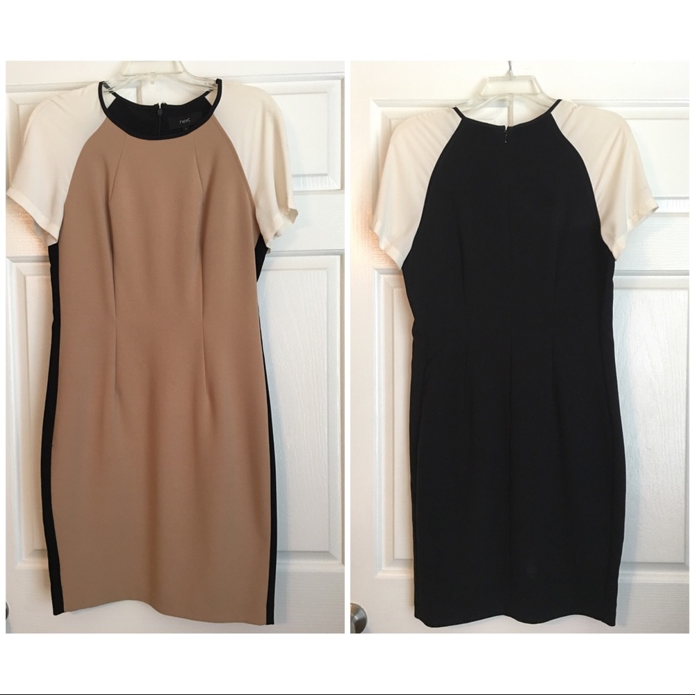 NEXT Tri-color dress, knee length